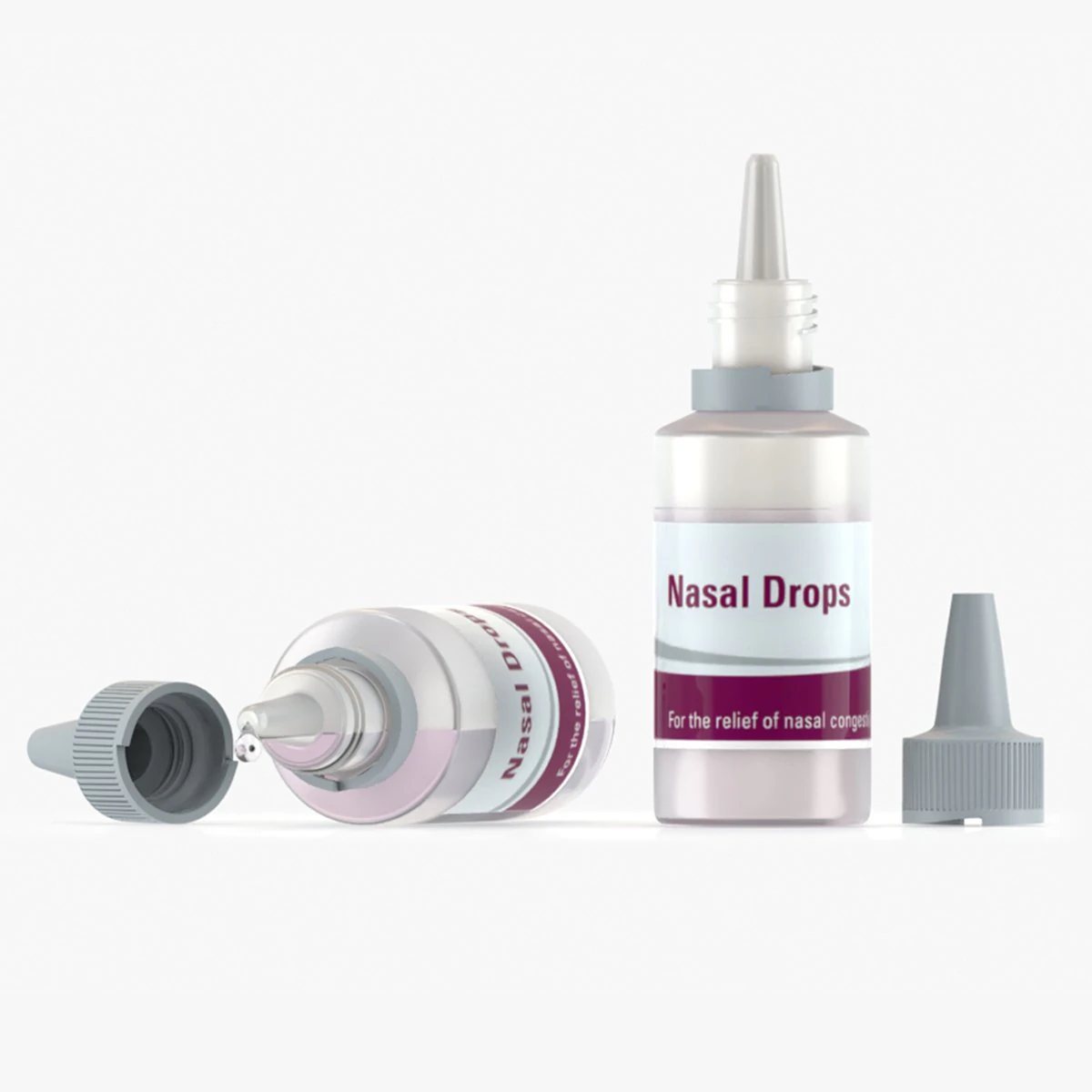 Падіння пляшки 3D Модель .c4d .max .obj .3ds .fbx .stl .blend 