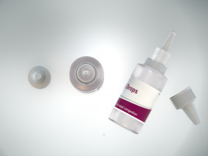 Dropping Bottle Model 3D