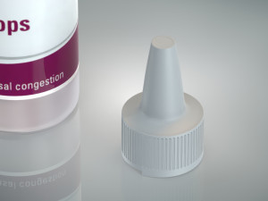 Dropping Bottle Model 3D