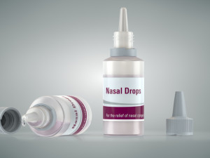 Dropping Bottle Model 3D
