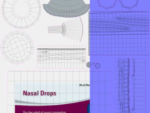 Падіння пляшки 3D Модель