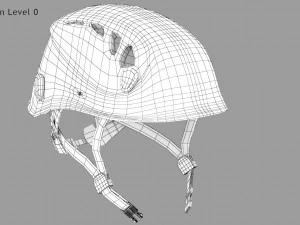 Bike Helmet 3D Model
