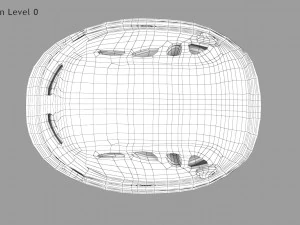 Bike Helmet 3D Model
