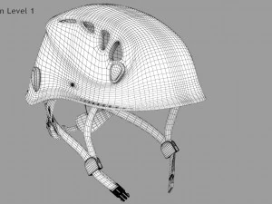 Bike Helmet 3D Model