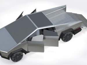 Tesla Cybertruck 3D Modell