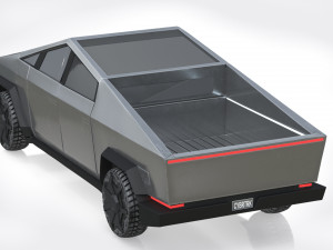 Tesla Cybertruck 3D Model