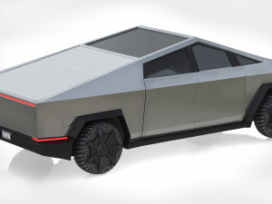 Tesla Cybertruck 3D Model