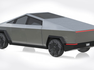 Tesla Cybertruck 3D Model