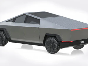 Tesla Cybertruck 3D Modell