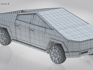 Tesla Cybertruck 3D Model