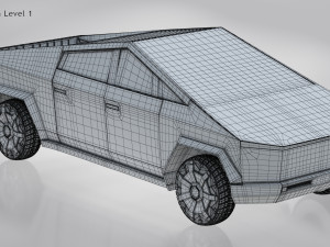 Tesla Cybertruck 3D Model