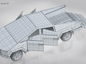 Tesla Cybertruck 3D Model