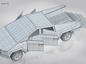 Tesla Cybertruck 3D Modell