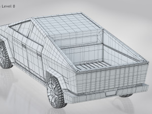 Tesla Cybertruck 3D Model