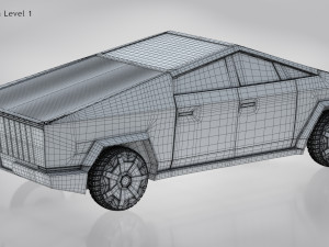 Tesla Cybertruck 3D Model