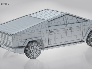 Tesla Cybertruck 3D Model