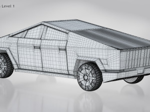 Tesla Cybertruck 3D Model