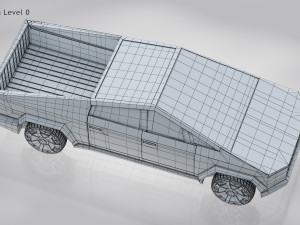 Tesla Cybertruck 3D Model