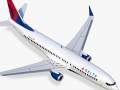 Boeing 737-800 Delta Airlines 3D Model