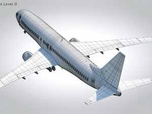 Boeing 737-800 Delta Airlines Modello 3D