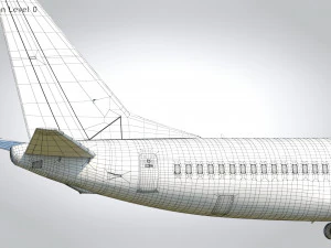 Boeing 737-800 Delta Airlines Model 3D