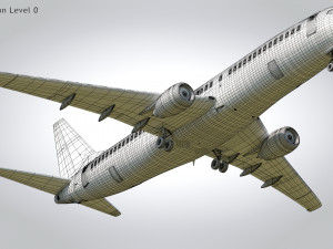 Boeing 737-800 Delta Airlines Modello 3D
