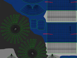 Boeing 737-800 United Air lines 3D Model