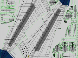 Boeing 737-800 United Air lines 3D Model