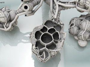 Anatomy of LUNGS 3D-Modell