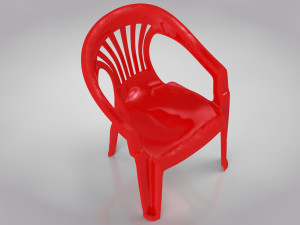 Plastic Chair Modelo 3D