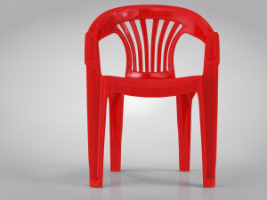 Plastic Chair Modelo 3D