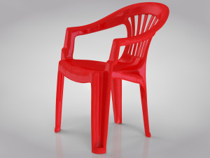 Plastic Chair Modelo 3D