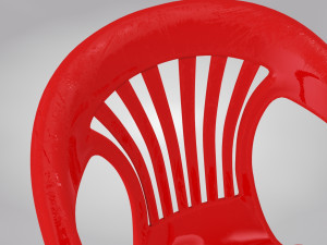 Plastic Chair Modelo 3D