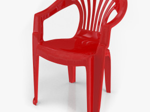 Plastic Chair Modelo 3D