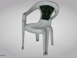 Plastic Chair Modelo 3D
