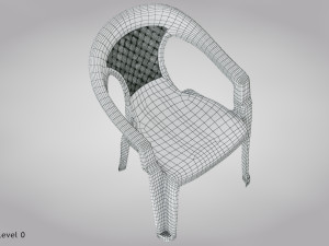Plastic Chair Modelo 3D