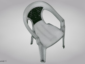 Plastic Chair Modelo 3D