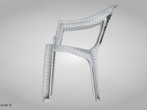 Plastic Chair Modelo 3D