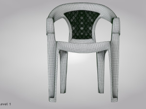 Plastic Chair Modelo 3D