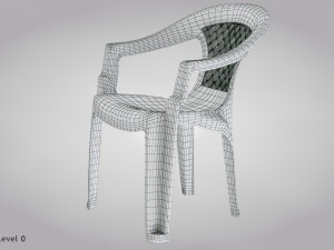 Plastic Chair Modelo 3D