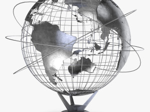 Earth Globe 3D-Modell