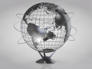 Earth Globe Modelo 3D