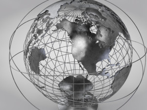 Earth Globe Modelo 3D