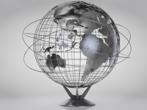 Earth Globe Modelo 3D