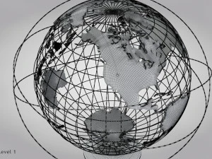 Earth Globe 3D Model