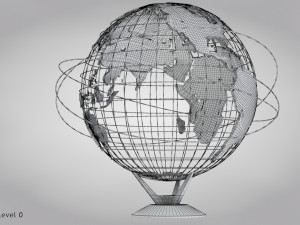 Earth Globe Modelo 3D