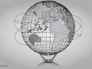 Earth Globe Modelo 3D