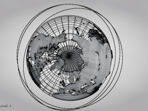 Earth Globe Modelo 3D