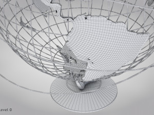 Earth Globe Modelo 3D