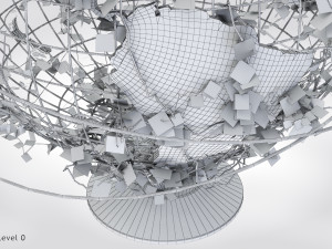 Ivy-Covered Earth Globe Modelo 3D